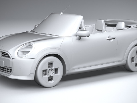 Cooper Convertible 2025 3D Model