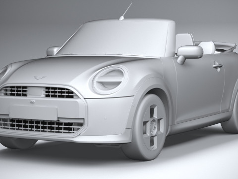 Cooper Convertible 2025 3D Model