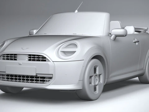 Cooper Convers&iacute;vel 2025 Modelo 3D