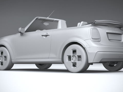 Cooper Convertible 2025 3D Model
