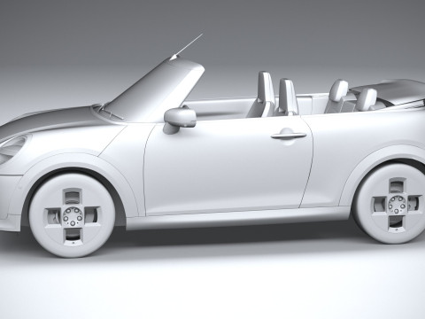 Cooper Convertible 2025 3D Model