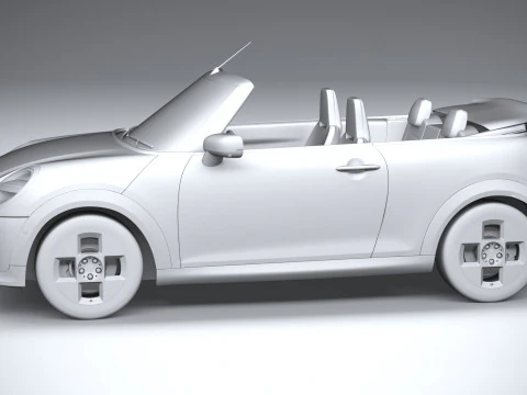 Cooper Convers&iacute;vel 2025 Modelo 3D