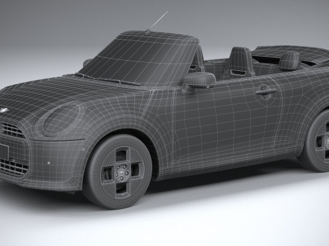 Cooper Convertible 2025 3D Model