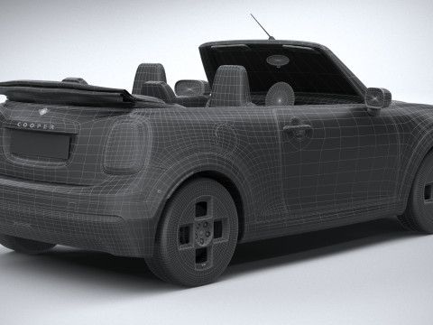 Cooper Convertible 2025 3D Model