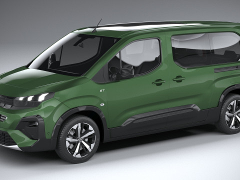Peugeot Rifter Long 2024 Modello 3D