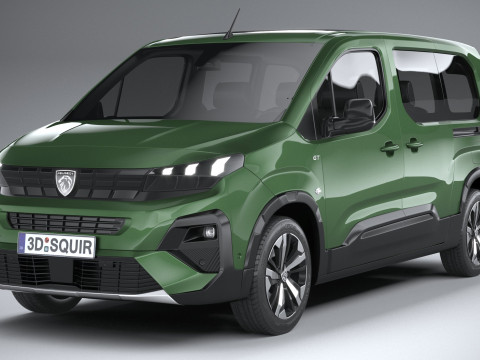 Peugeot Rifter Long 2024 Modelo 3D