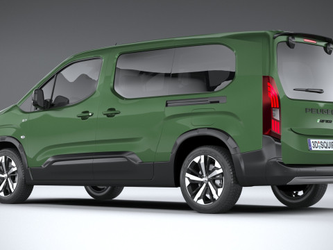 Peugeot Rifter Long 2024 Modelo 3D