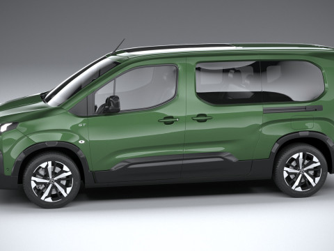 Peugeot Rifter Long 2024 Modelo 3D