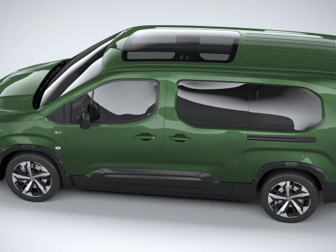 Peugeot Rifter Long 2024 3D Model