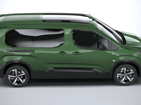 Peugeot Rifter Long 2024 3D Model
