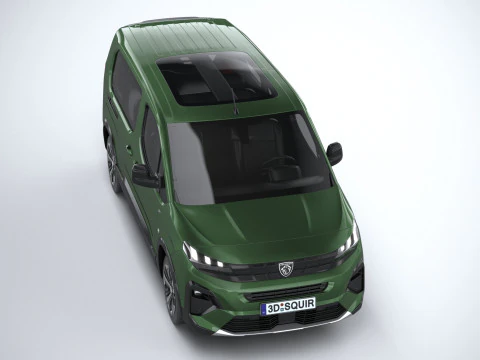 Peugeot Rifter Long 2024 3D Model
