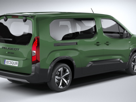 Peugeot Rifter Long 2024 Modelo 3D