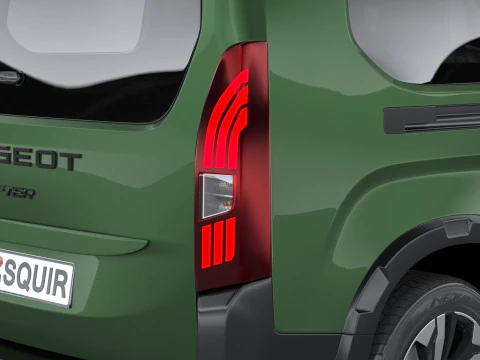 Peugeot Rifter Long 2024 3D Model