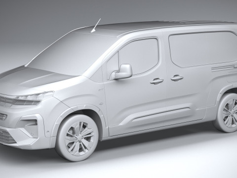 Peugeot Rifter Long 2024 Modelo 3D