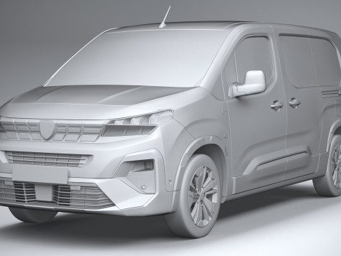 Peugeot Rifter Long 2024 Modelo 3D