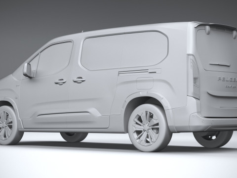 Peugeot Rifter Long 2024 Modelo 3D