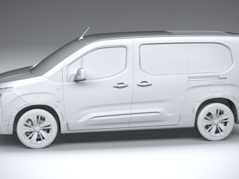 Peugeot Rifter Long 2024 Modelo 3D