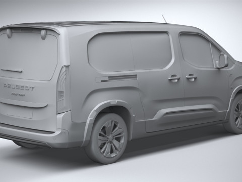 Peugeot Rifter Long 2024 Modelo 3D