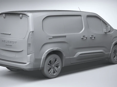 Peugeot Rifter Long 2024 3D Model