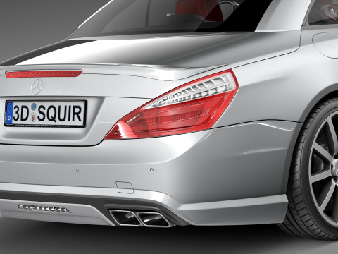Mercedes-Benz SL 63 AMG 2013 3D Model