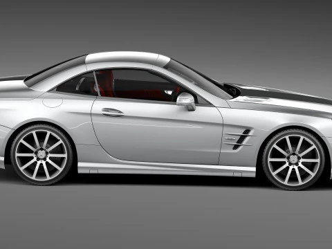 Mercedes-Benz SL 63 AMG 2013 3D Model