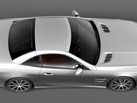 Mercedes-Benz SL 63 AMG 2013 3D Model