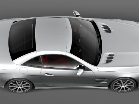 Mercedes-Benz SL 63 AMG 2013 3D Model