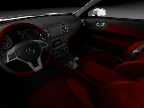 Mercedes-Benz SL 63 AMG 2013 3D Model