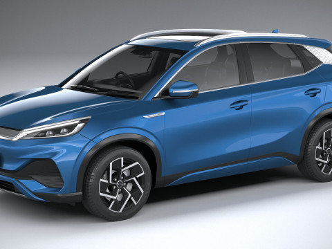 BYD Atto 3 2025 Modello 3D