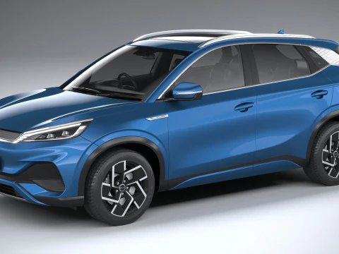 BYD Atto 3 2025 Modello 3D