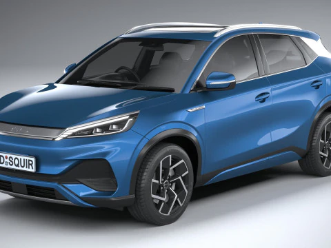 BYD Atto 3 2025 3D Model
