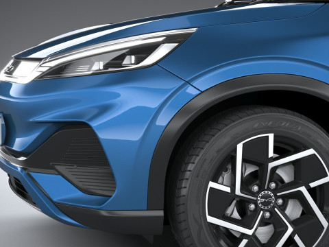 BYD Atto 3 2025 Model 3D