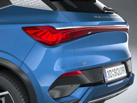 BYD Atto 3 2025 3D Model