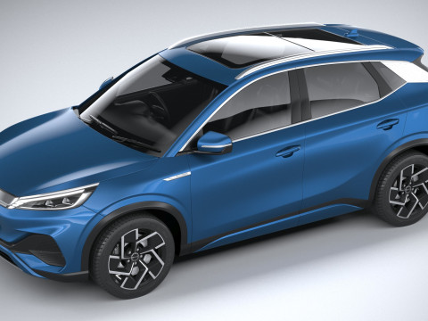 BYD Atto 3 2025 Model 3D