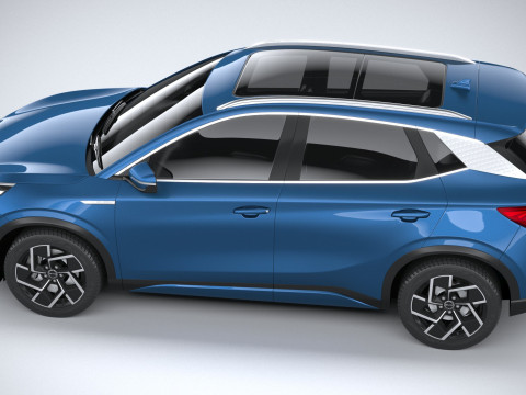 BYD Atto 3 2025 Model 3D