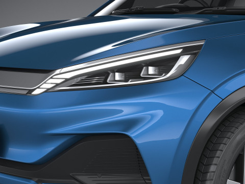 BYD Atto 3 2025 Model 3D