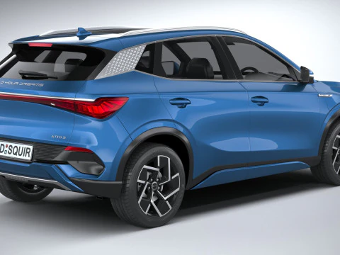 BYD Atto 3 2025 3D Model