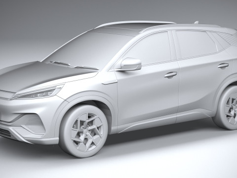 BYD Atto 3 2025 Model 3D
