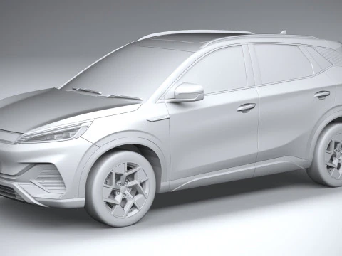 BYD Atto 3 2025 3D Model