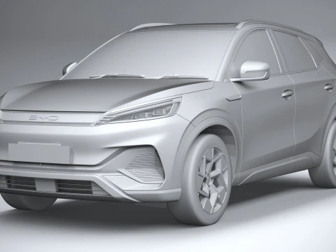 BYD Atto 3 2025 3D Model