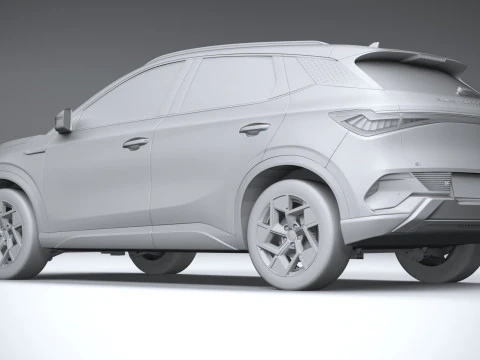 BYD Atto 3 2025 3D Model