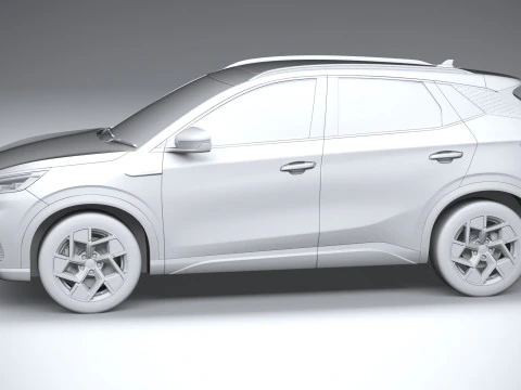 BYD Atto 3 2025 3D Model