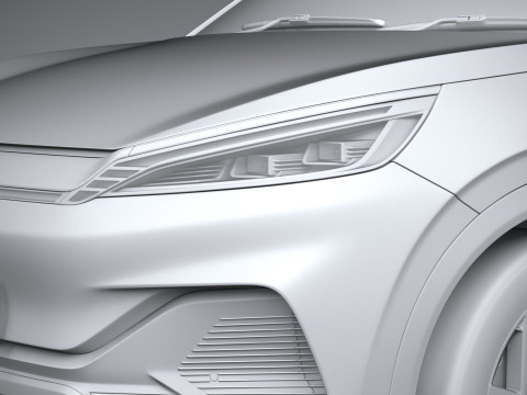 BYD Atto 3 2025 Model 3D