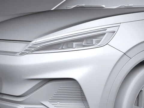 BYD Atto 3 2025 3D Model