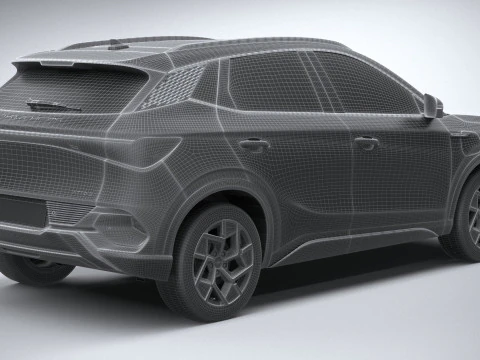 BYD Atto 3 2025 3D Model
