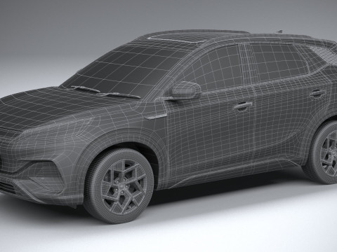 BYD Atto 3 2025 Model 3D