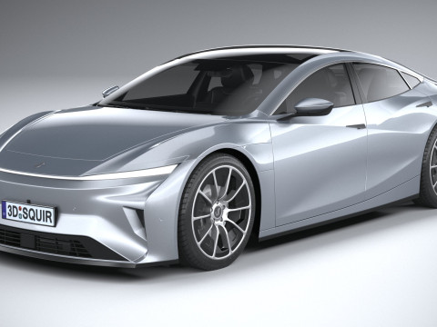 Generic Sedan v1 2025 3D Model