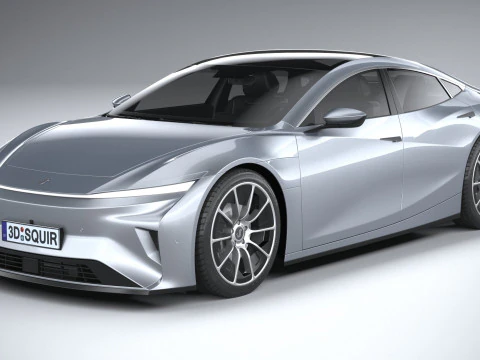 Generic Sedan v1 2025 3D Model