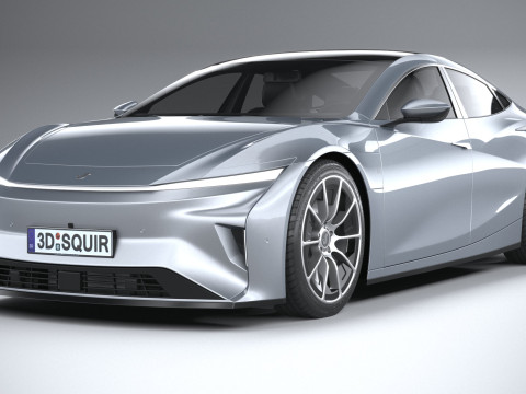 Generic Sedan v1 2025 3D Model