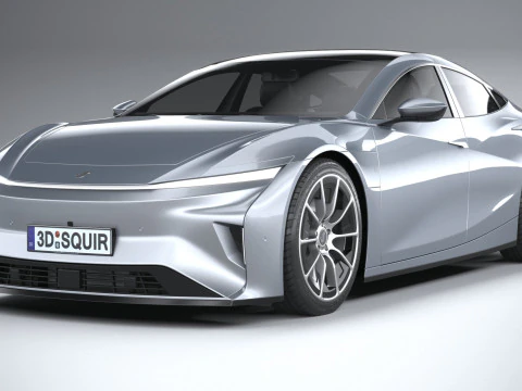 Generic Sedan v1 2025 3D Model